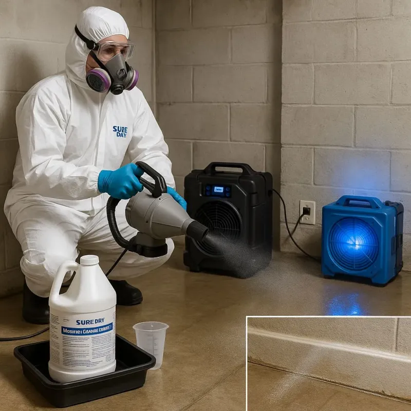 Sanitization and Odor Removal process in Broadalbin, NY