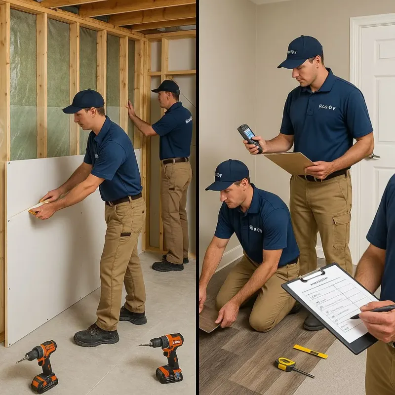Repairs and Reconstruction process in Broadalbin, NY